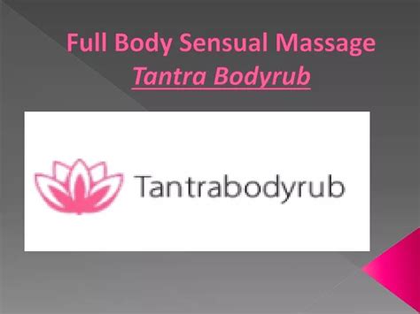 Full Body Sensual Massage Erotic massage Tiszafoldvar